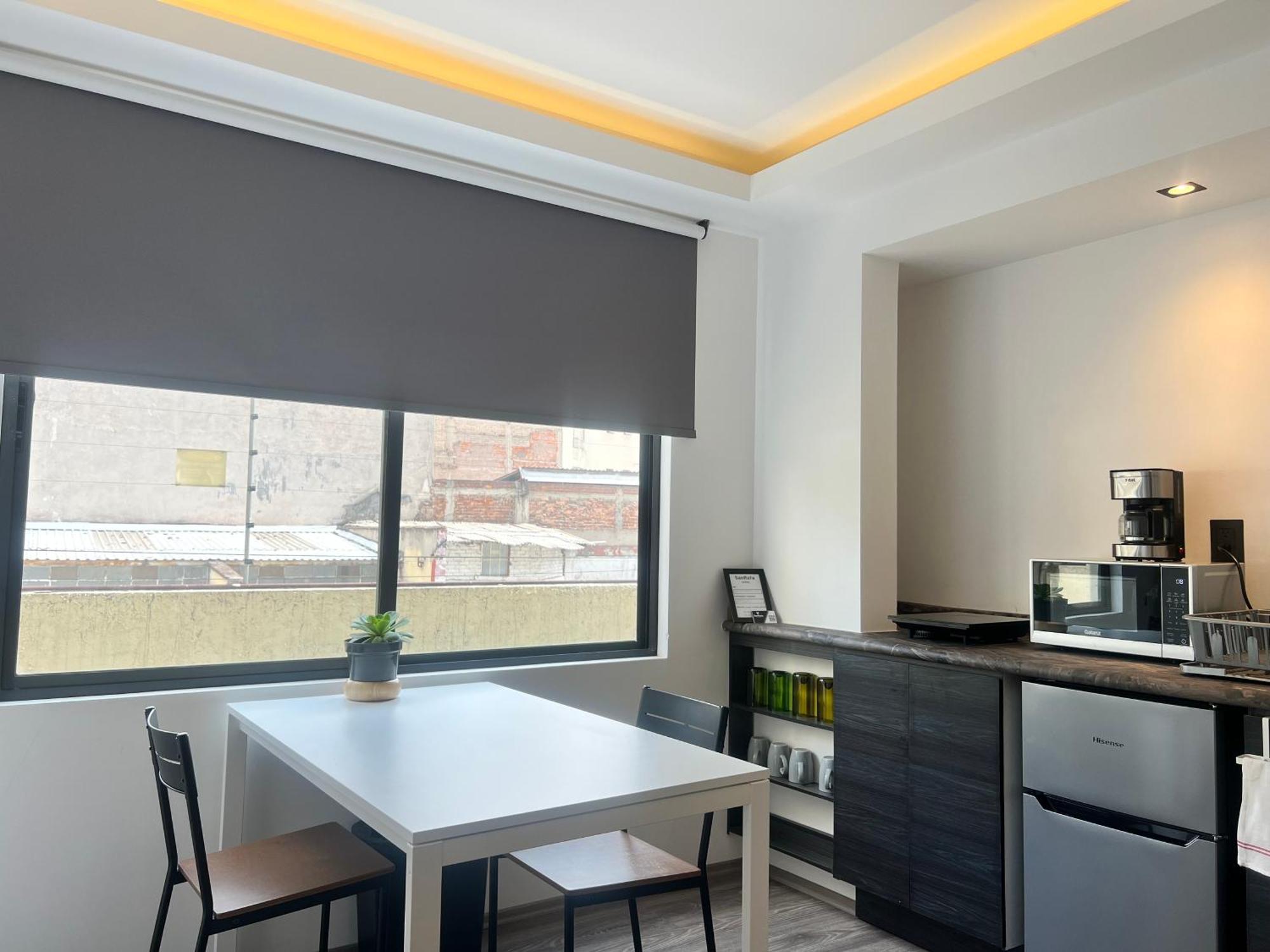 Sanrafa Home Office Suites Kota Meksiko Bagian luar foto