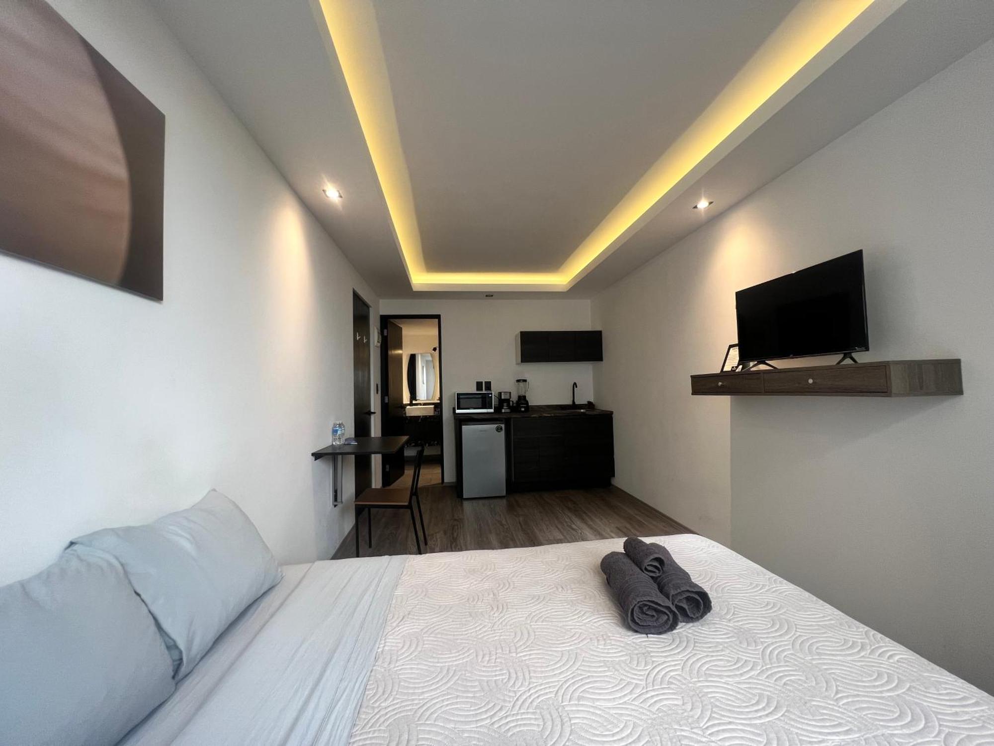 Sanrafa Home Office Suites Kota Meksiko Bagian luar foto