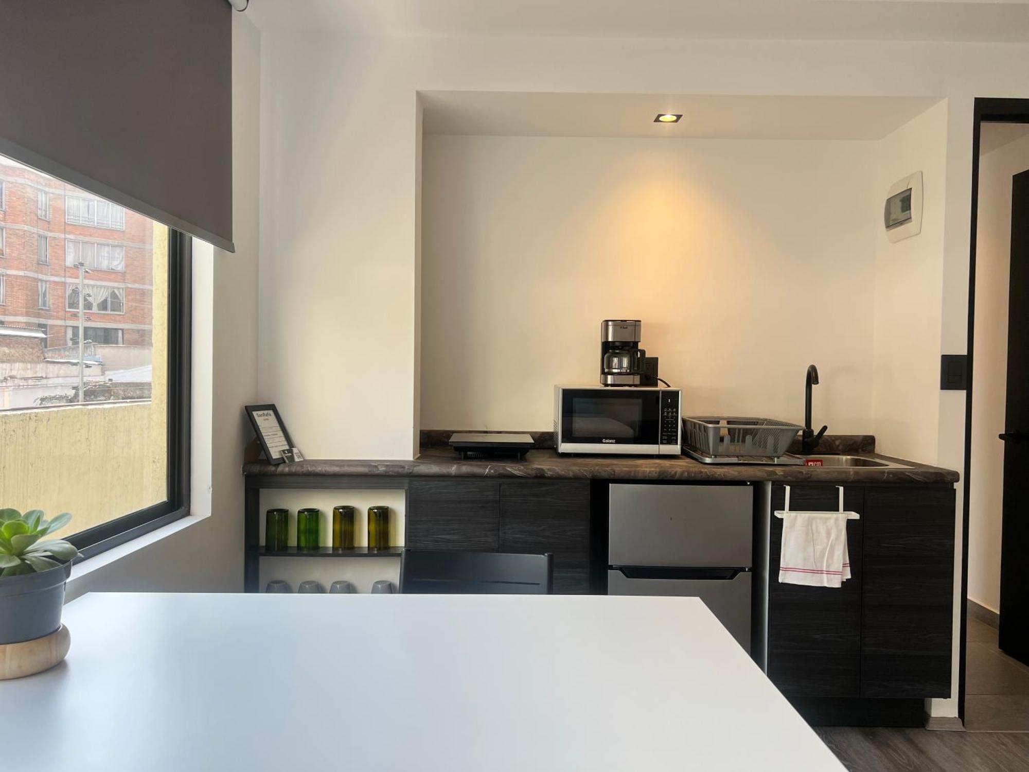 Sanrafa Home Office Suites Kota Meksiko Bagian luar foto