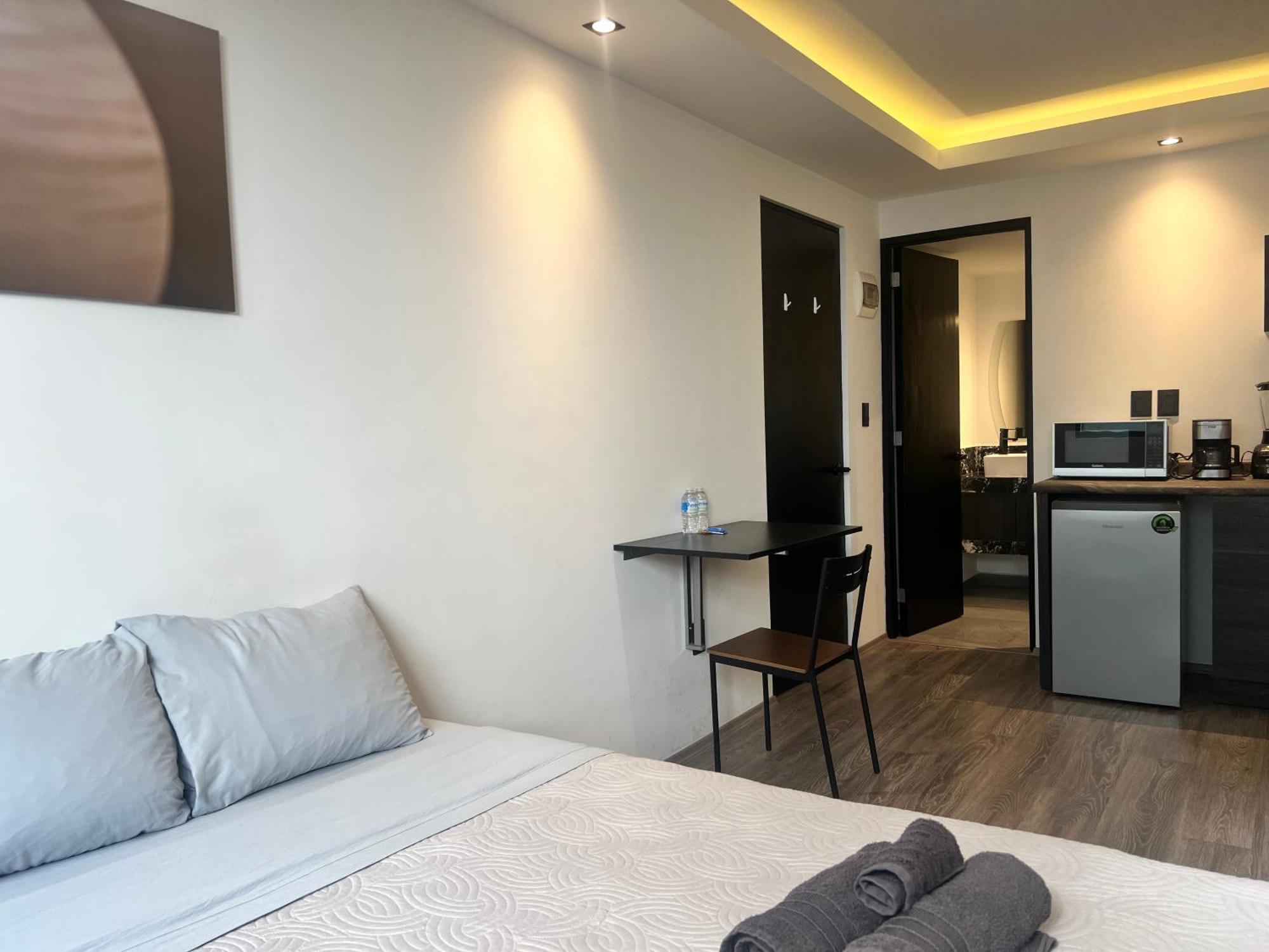 Sanrafa Home Office Suites Kota Meksiko Bagian luar foto