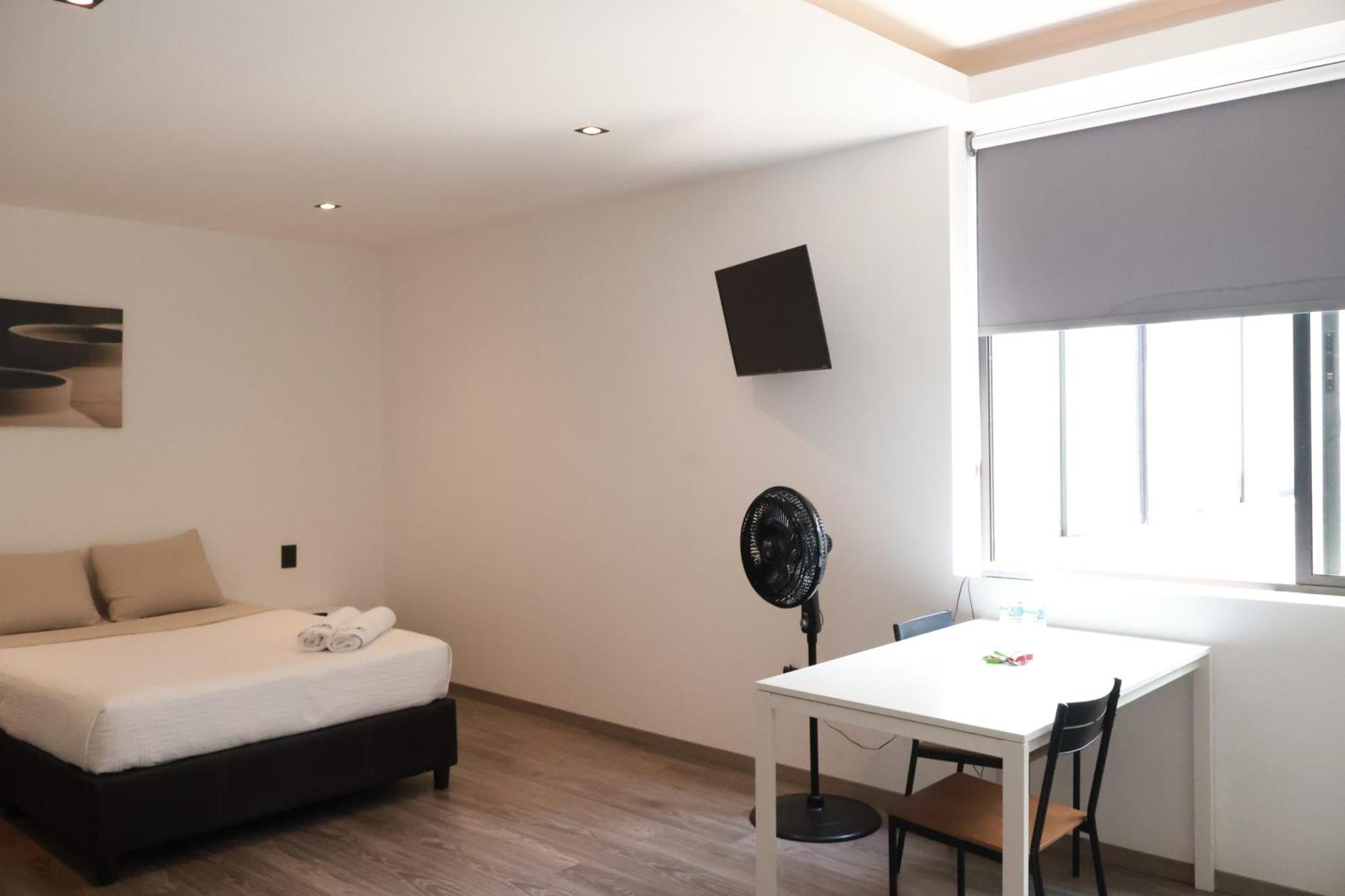 Sanrafa Home Office Suites Kota Meksiko Bagian luar foto