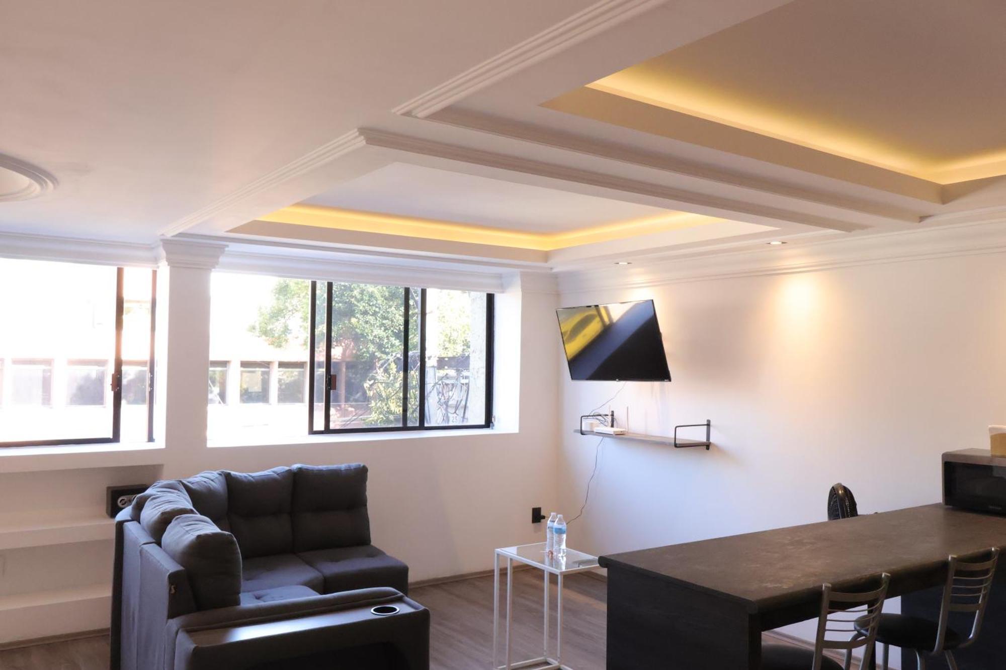 Sanrafa Home Office Suites Kota Meksiko Bagian luar foto