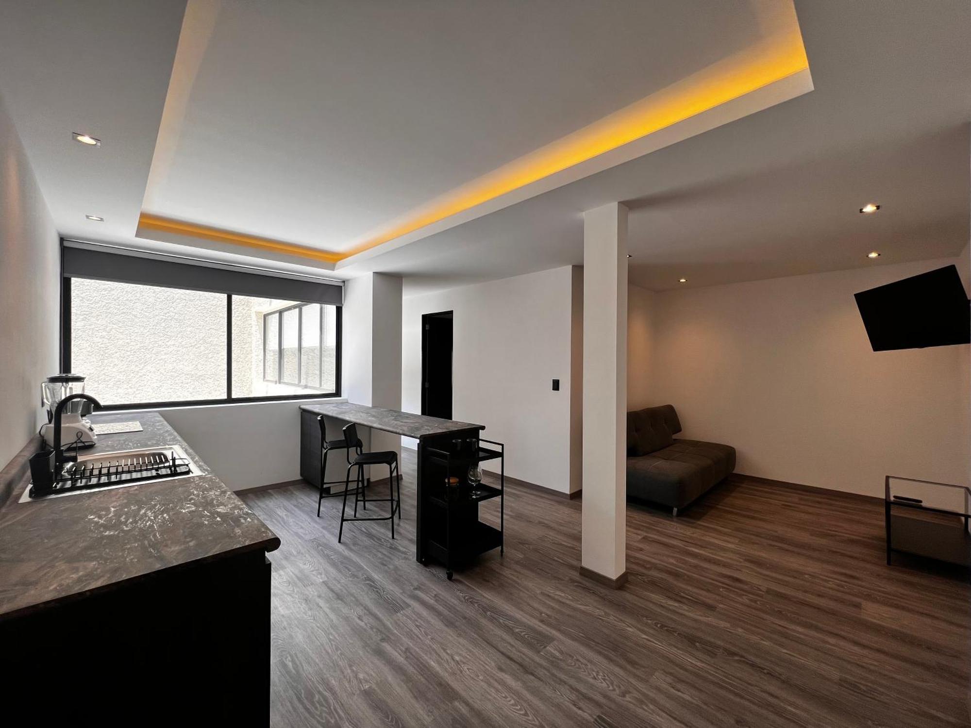 Sanrafa Home Office Suites Kota Meksiko Bagian luar foto