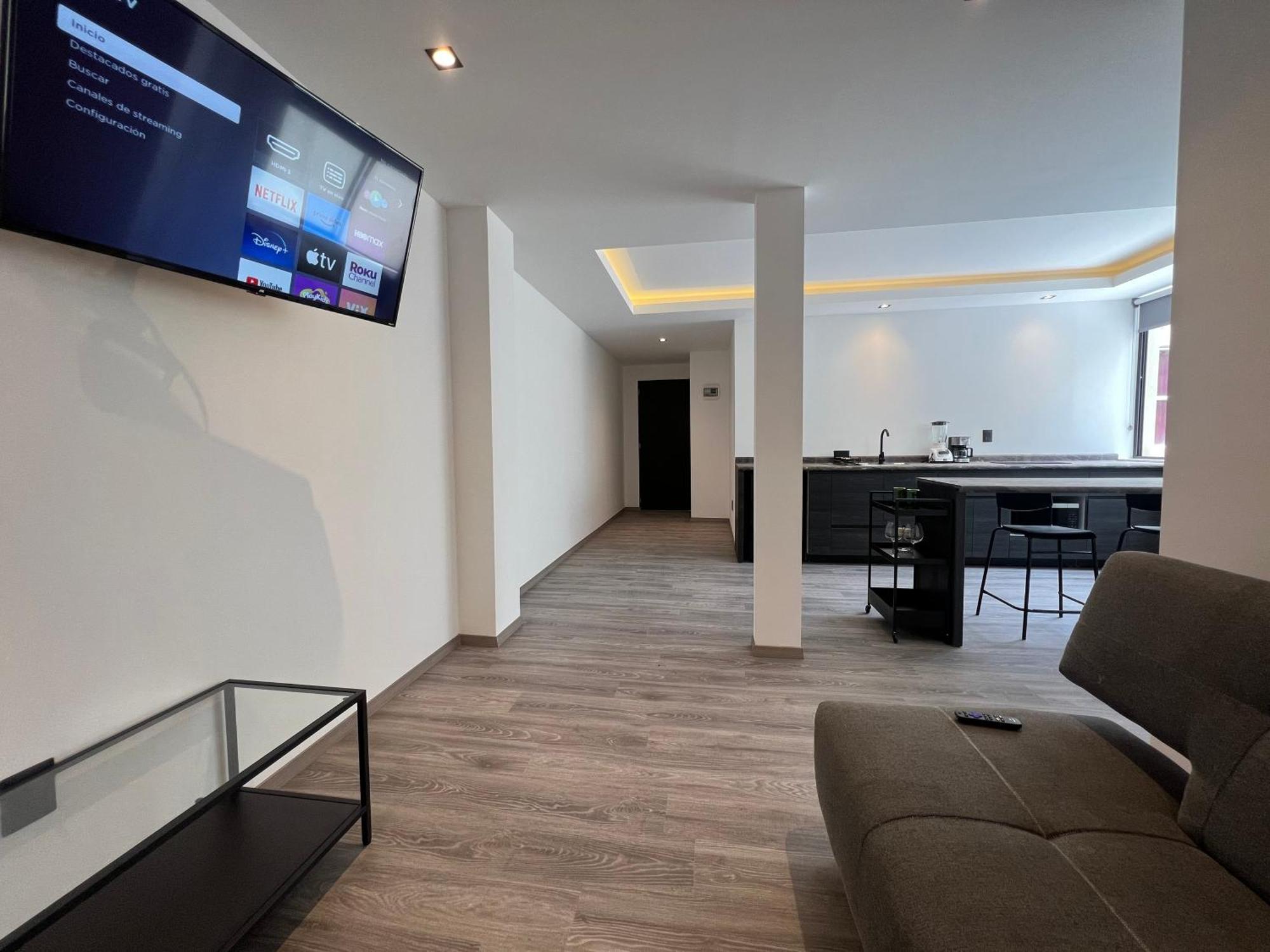 Sanrafa Home Office Suites Kota Meksiko Bagian luar foto