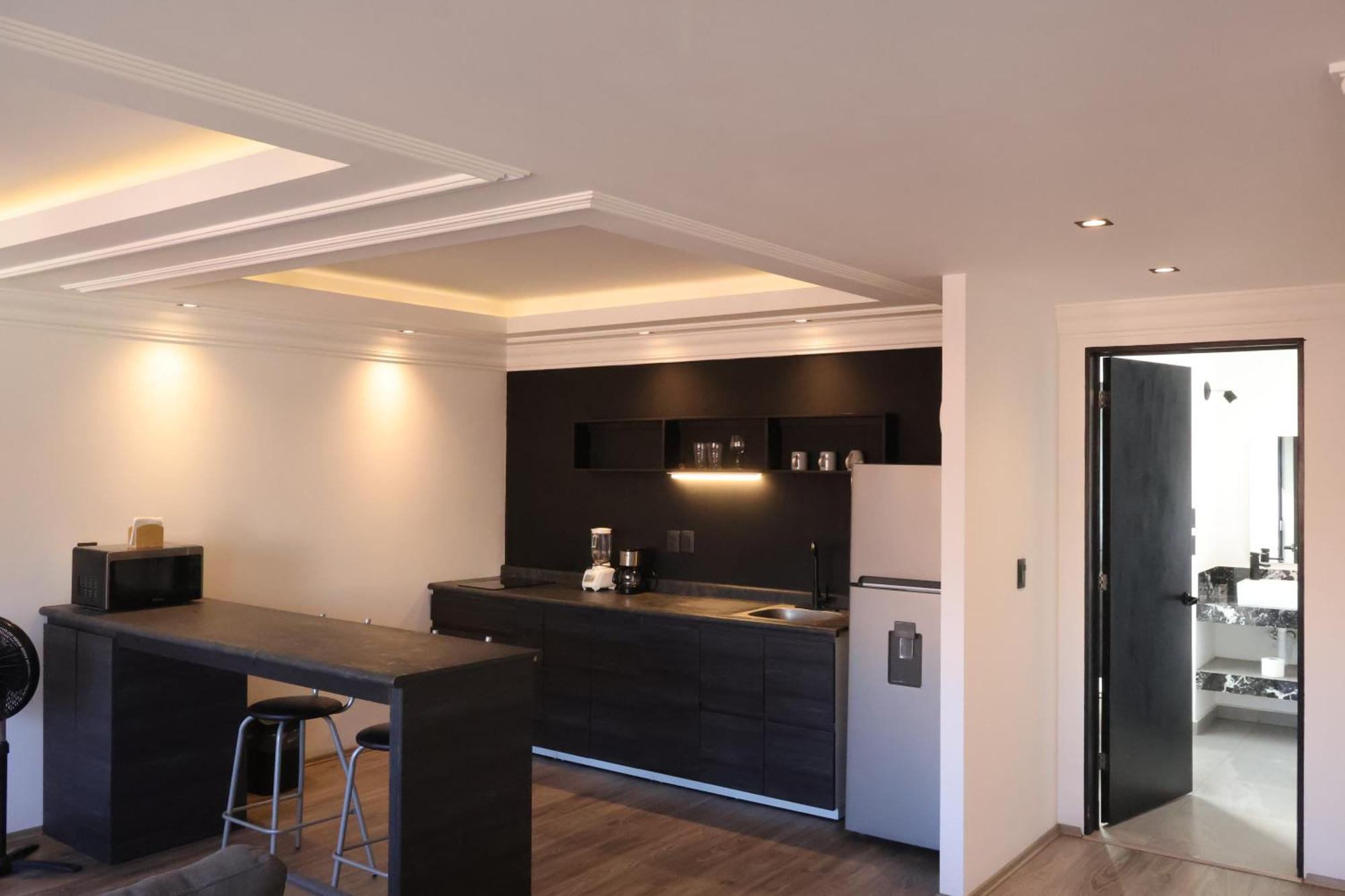 Sanrafa Home Office Suites Kota Meksiko Bagian luar foto