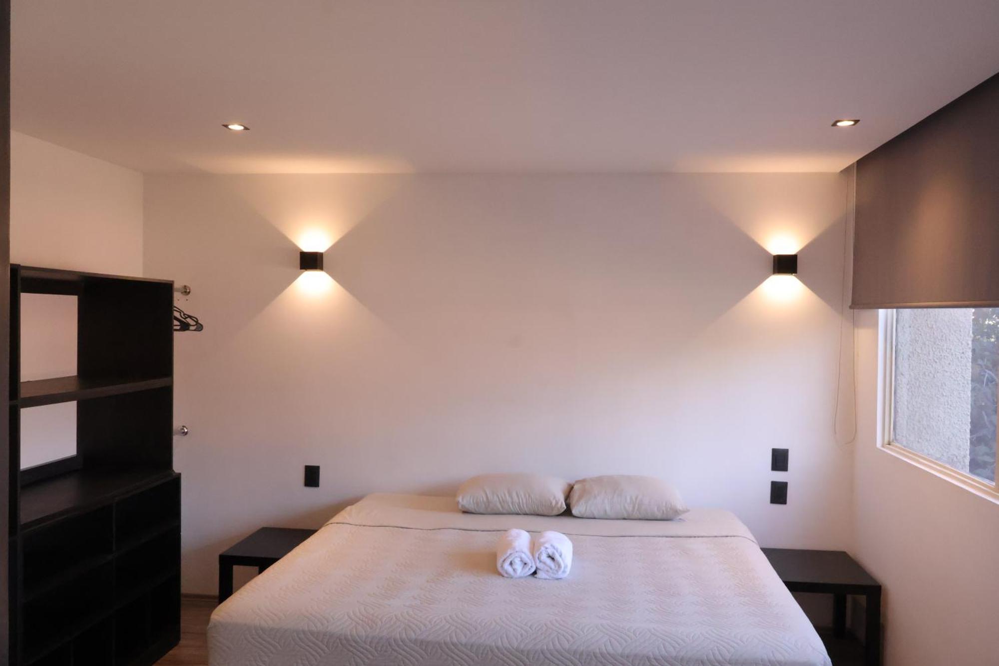 Sanrafa Home Office Suites Kota Meksiko Bagian luar foto