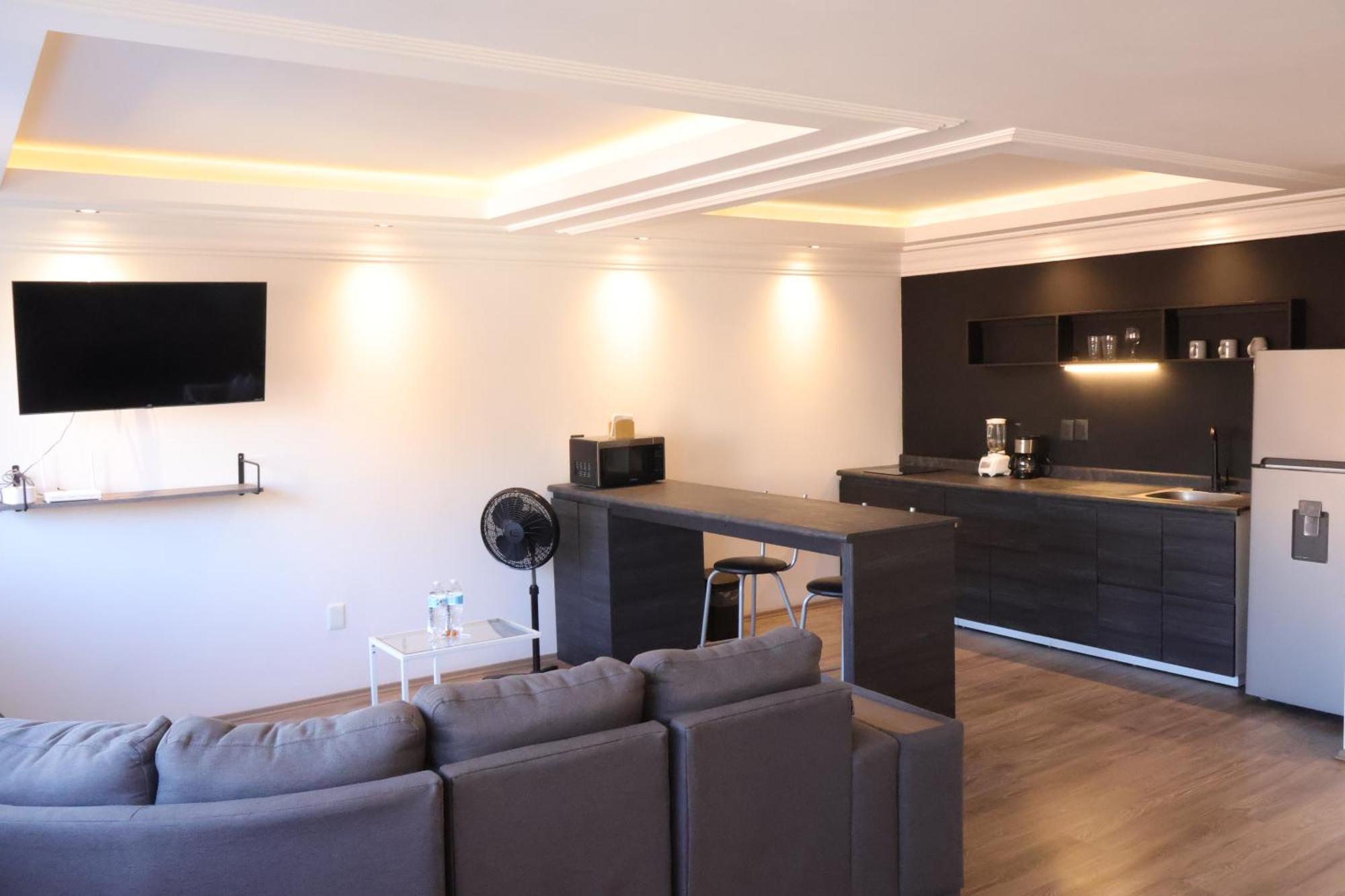 Sanrafa Home Office Suites Kota Meksiko Bagian luar foto