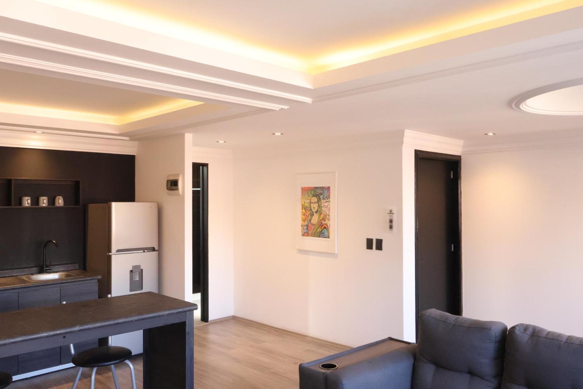 Sanrafa Home Office Suites Kota Meksiko Bagian luar foto