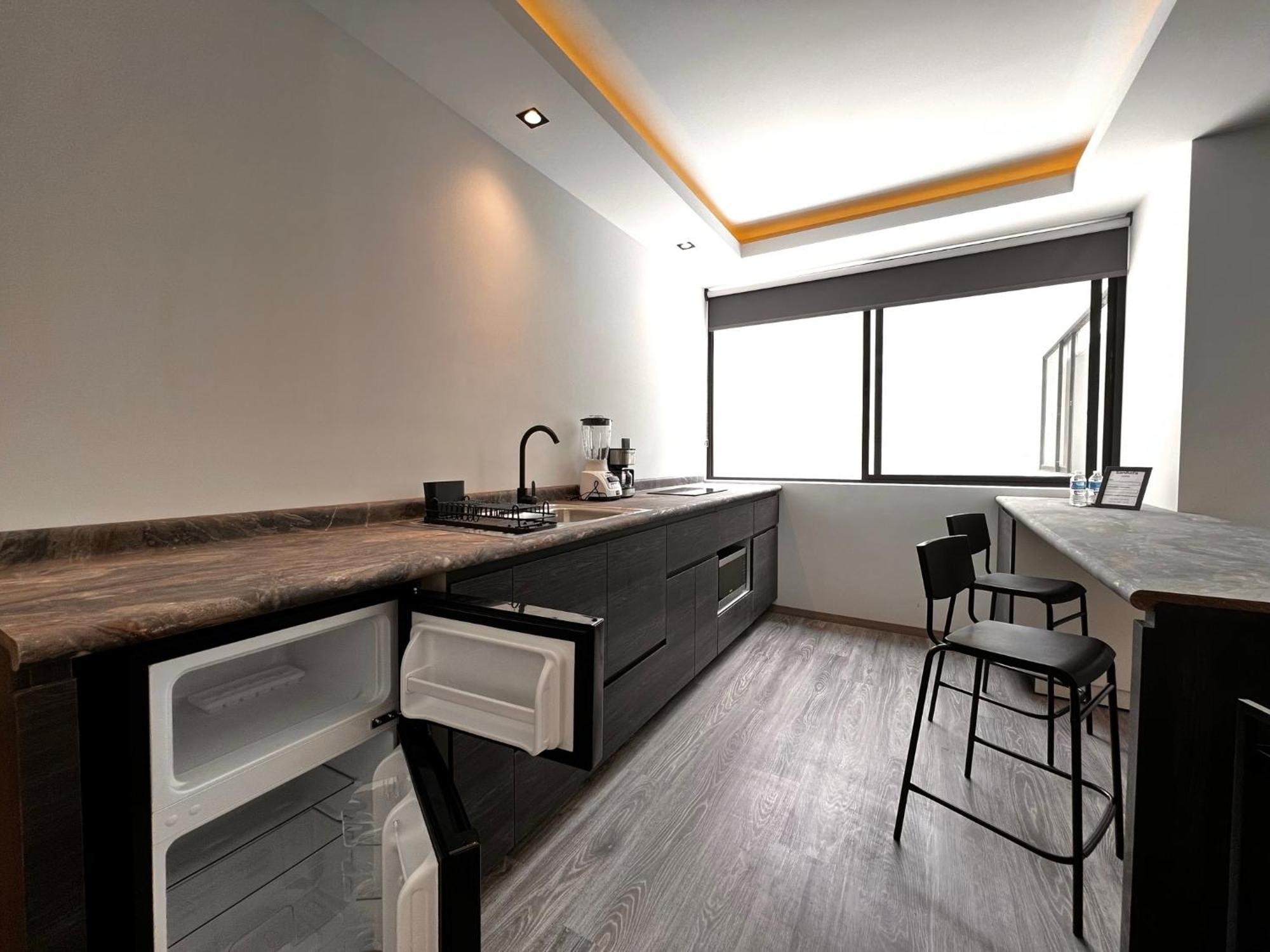 Sanrafa Home Office Suites Kota Meksiko Bagian luar foto